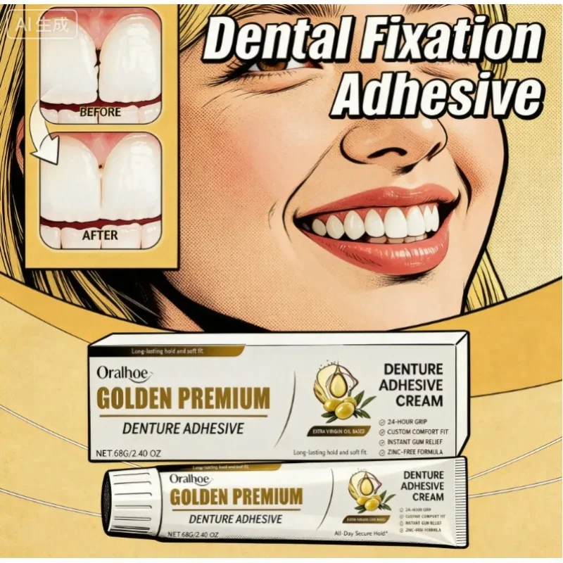 Soft Fit Premium Thermoplastische Produkte Zahnprothese Zahnmedizin Nahtloser Starker Klebstoff Dental Fit Dental Dekor Set Silikon