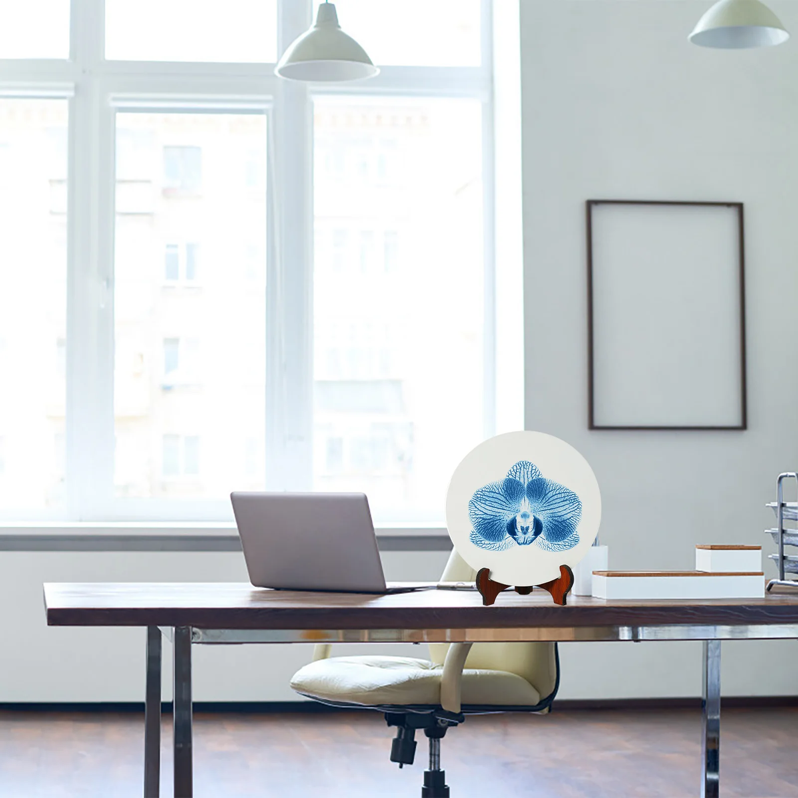 

DIY Hand Painting Ceramic Plate Unfinished Round Chip for Kids Art Craft Drawing Practice Creative Graffiti Board Educational