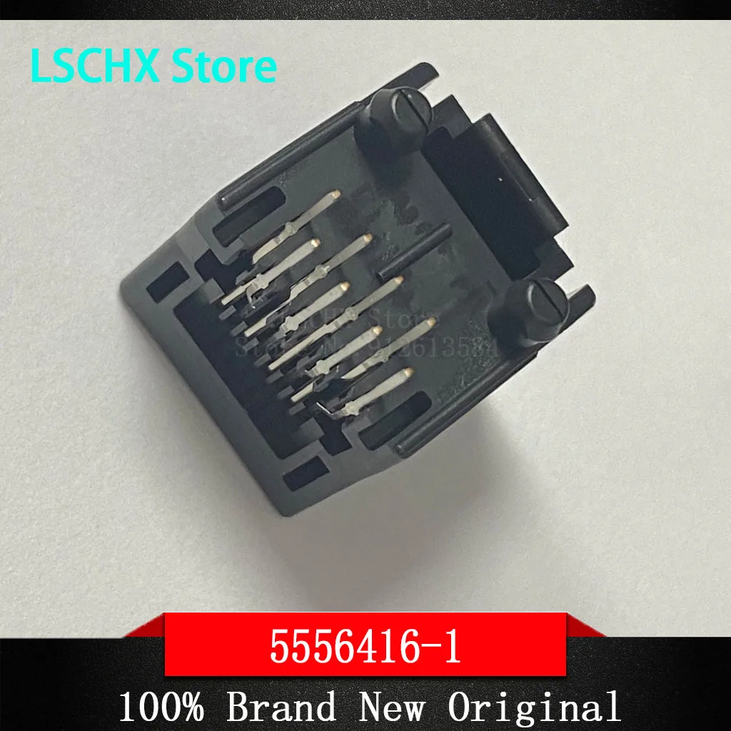10pcs 5556416-1 RJ45 8P 180 degrees without shielding Ethernet connector