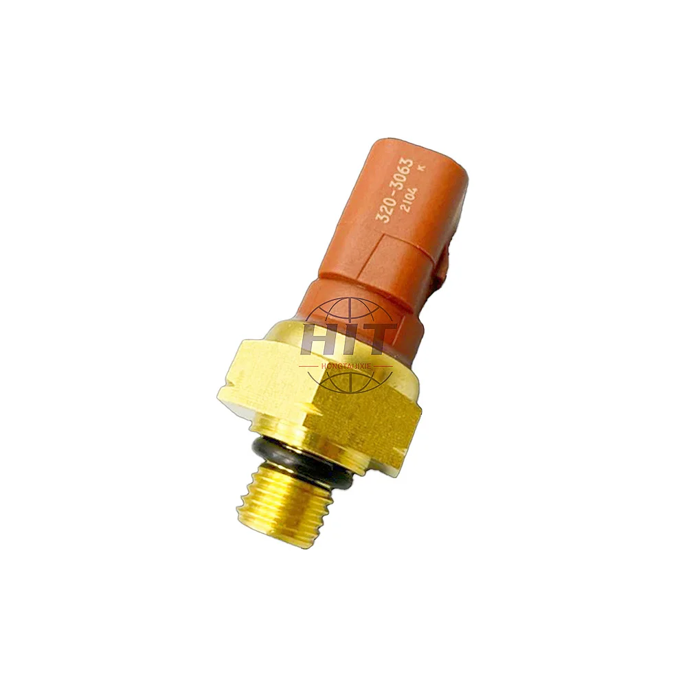 Diesel engine C9 oil pressure sensor pressure switch 320-3063 3203063 excavator Caterpillar E330C E336D E330D