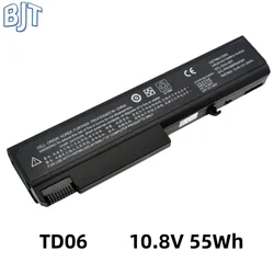 10.8V 55Wh TD06 TD09 Laptop Battery For HP EliteBook 6930p 8440p 8440w ProBook 6450b 6540b 6440b 6445b HSTNN-IB68 HSTNN-IB69