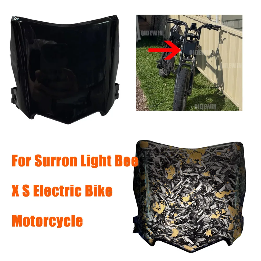 Motorcycle Accessories Front Number Plate Electric Bike For Surron Light Bee S X Talaria Sting Q20 Stark Varg MX Dirt Bike EBike view 5