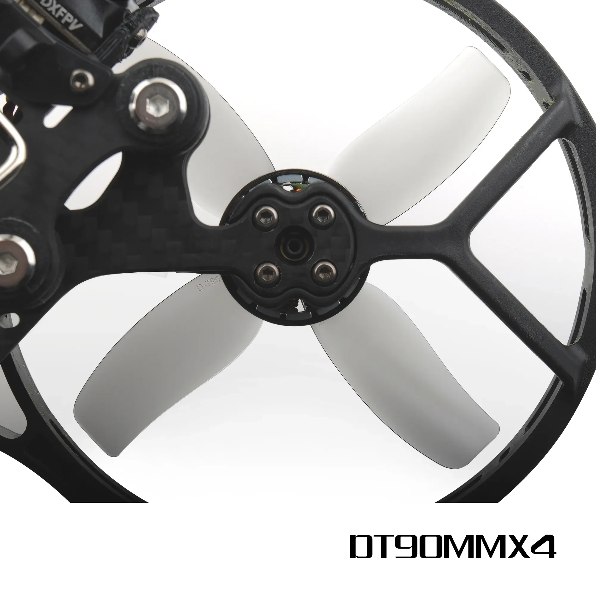 4pcs/bag HQ Prop DT90MMX4 for AVATA 3.5 inch Upgrade Frame Kit  FPV Drone 4 Blade Propeller