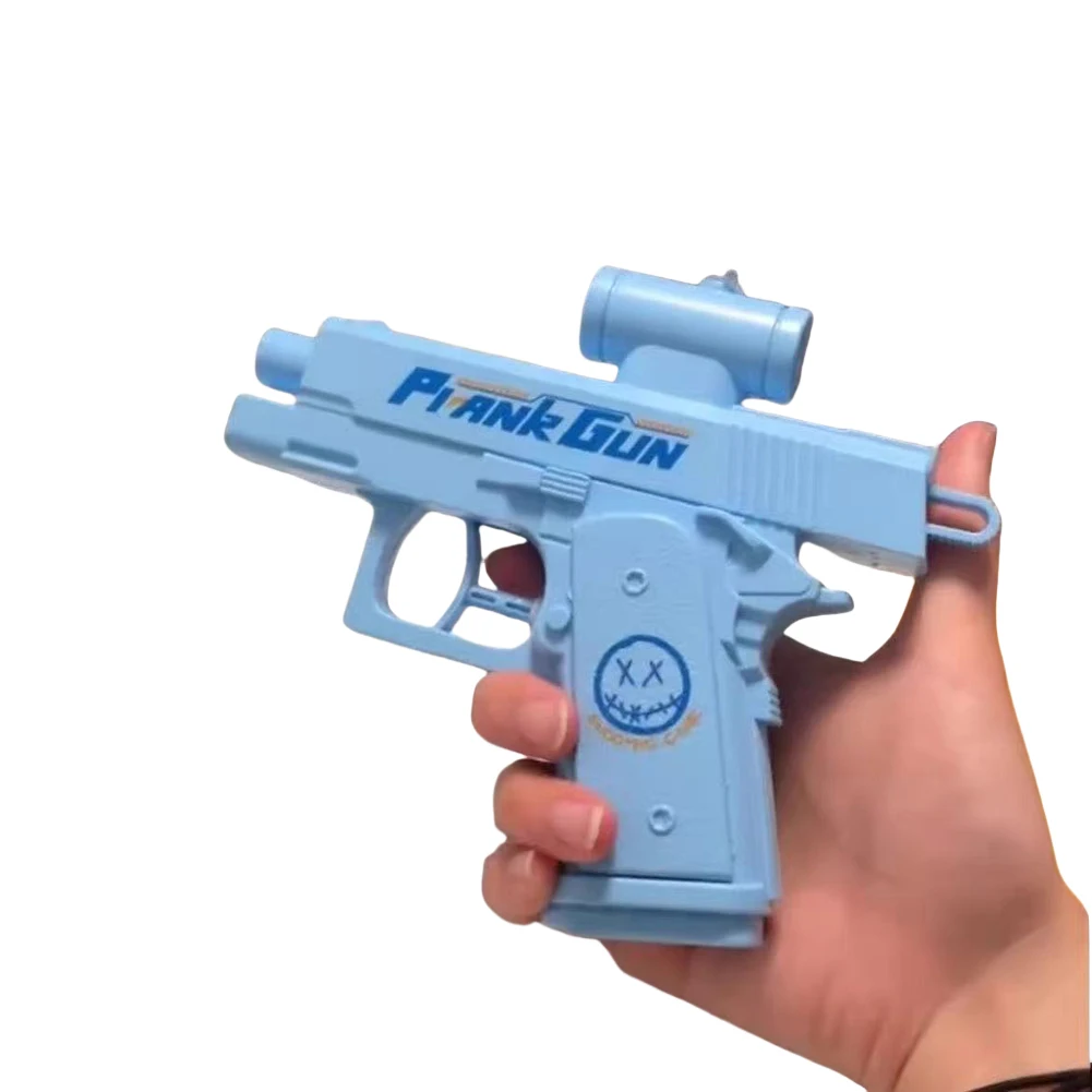 Pistola de agua bidireccional de broma, Mini pistola de chorro de broma reutilizable, pistola de agua peculiar multiusos para bromas divertidas y diversión al aire libre, 2 uds.