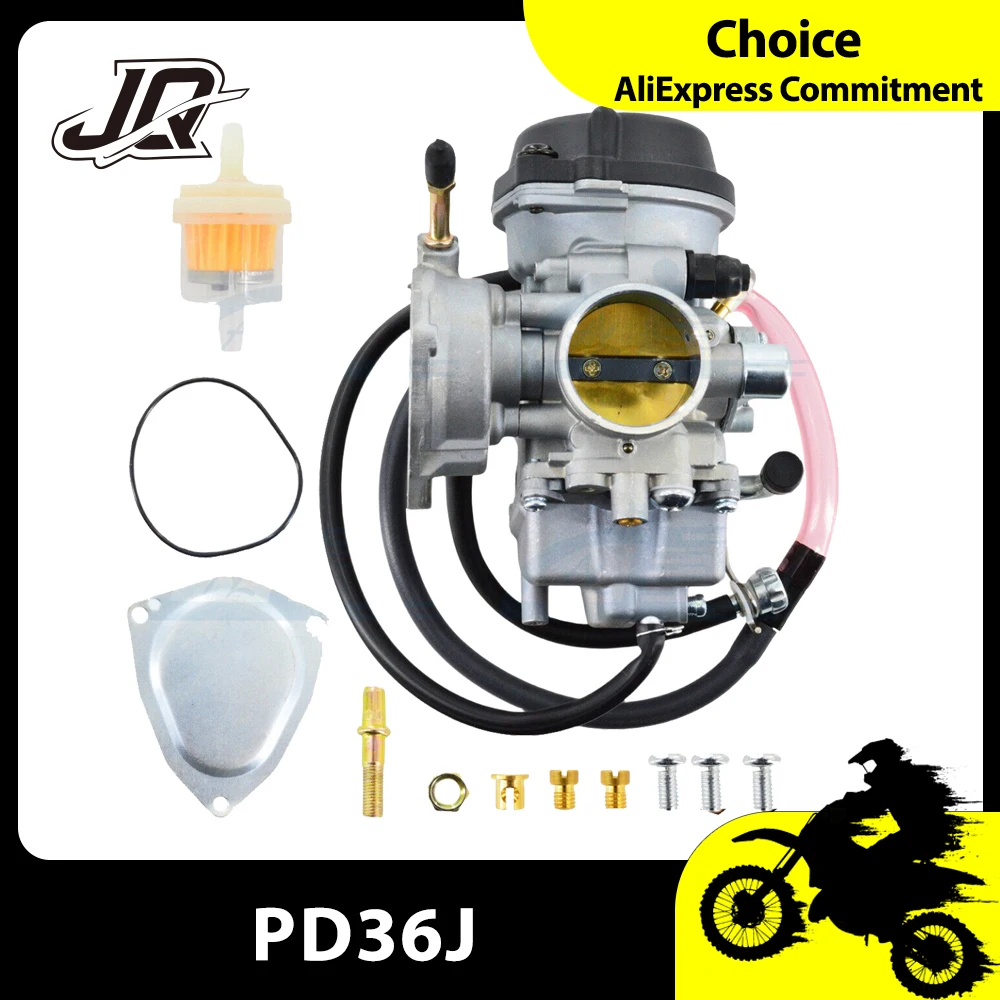 

PD36J Motorcycle Carburetor for Kawasaki Quad ATV KSF400 LTZ400 DVK400 2003 2004 2005 2006 KAWASAKI KSF400-A2 KFX400 2004 USA