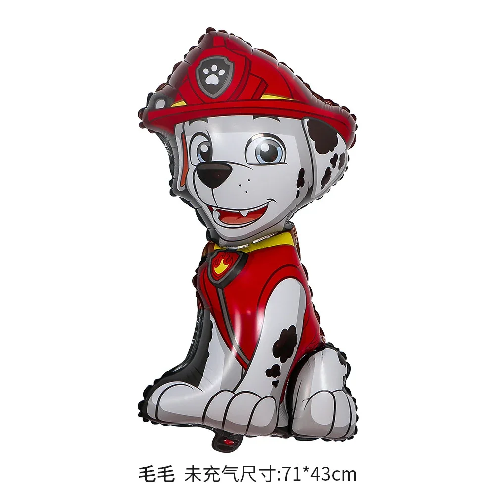 مجموعة بالونات كلب باو دورية كرتونية ، فيلم ألومنيوم ، رايدر ، مطاردة ، ايفرست ، ألعاب أطفال ، ديكور حفلة عيد ميلاد #2