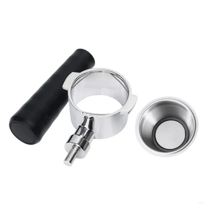 J6PE Filtro café Holote café Cesta filtro substituição máquina para café cozinha