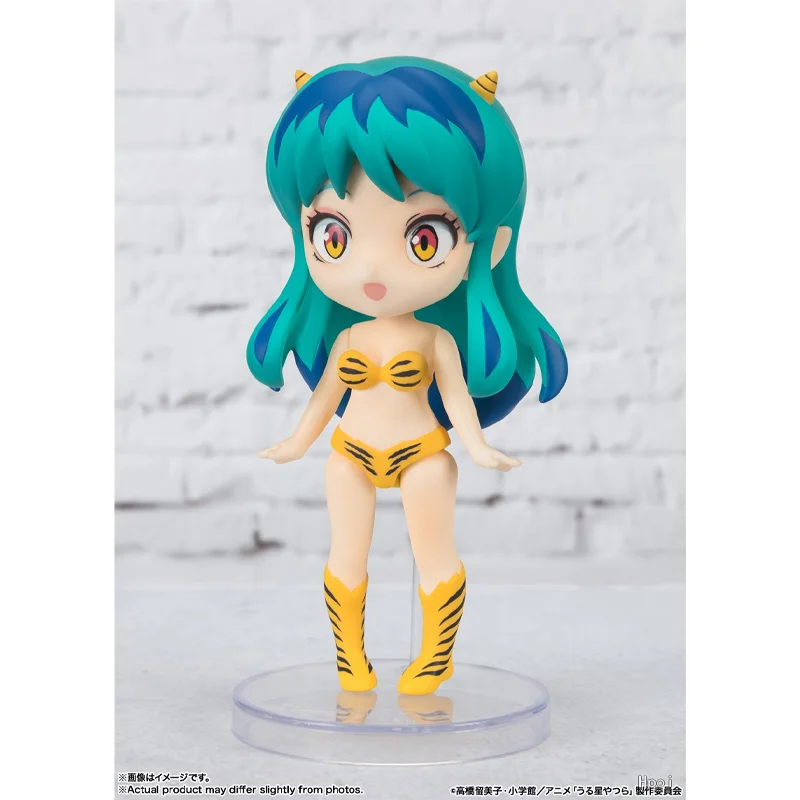 Bandai Original Figuarts mini Urusei Yatsura Lum Moroboshi Ataru Ten Anime Action Figure Toys For Boys Girls Kids Birthday Gifts