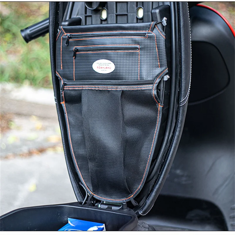 Motorcycle Scooter Seat Storage Bag Accessories Tool Bag Storage Bag Seat bag, storage and sorting bag