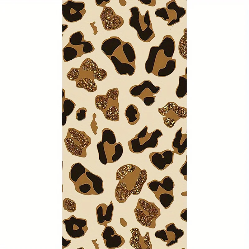 

Beach Towel Glitter Spots Pattern Sun Protection Windproof Suitable For Swimming Pool Camping Travel Blanket