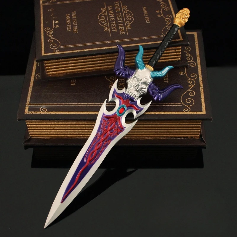 30 سنتيمتر/11.81in لعبة الزنزانة الأجهزة الطرفية السيف السحري Apophis نماذج الأسلحة المعدنية الكبيرة تأثيري الدعائم سطح المكتب الحلي الحرف الهدايا #4