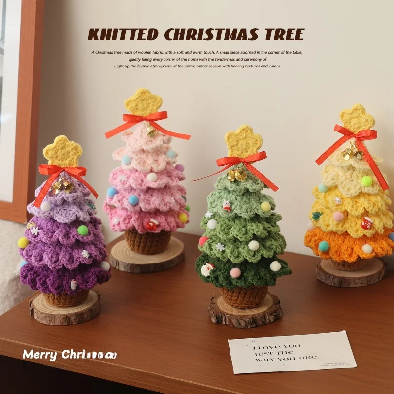 

Настольные украшения Cisas Tree Yarn: креативные праздничные декорации, маленькие размеры, новая модель 2025 года от Mii