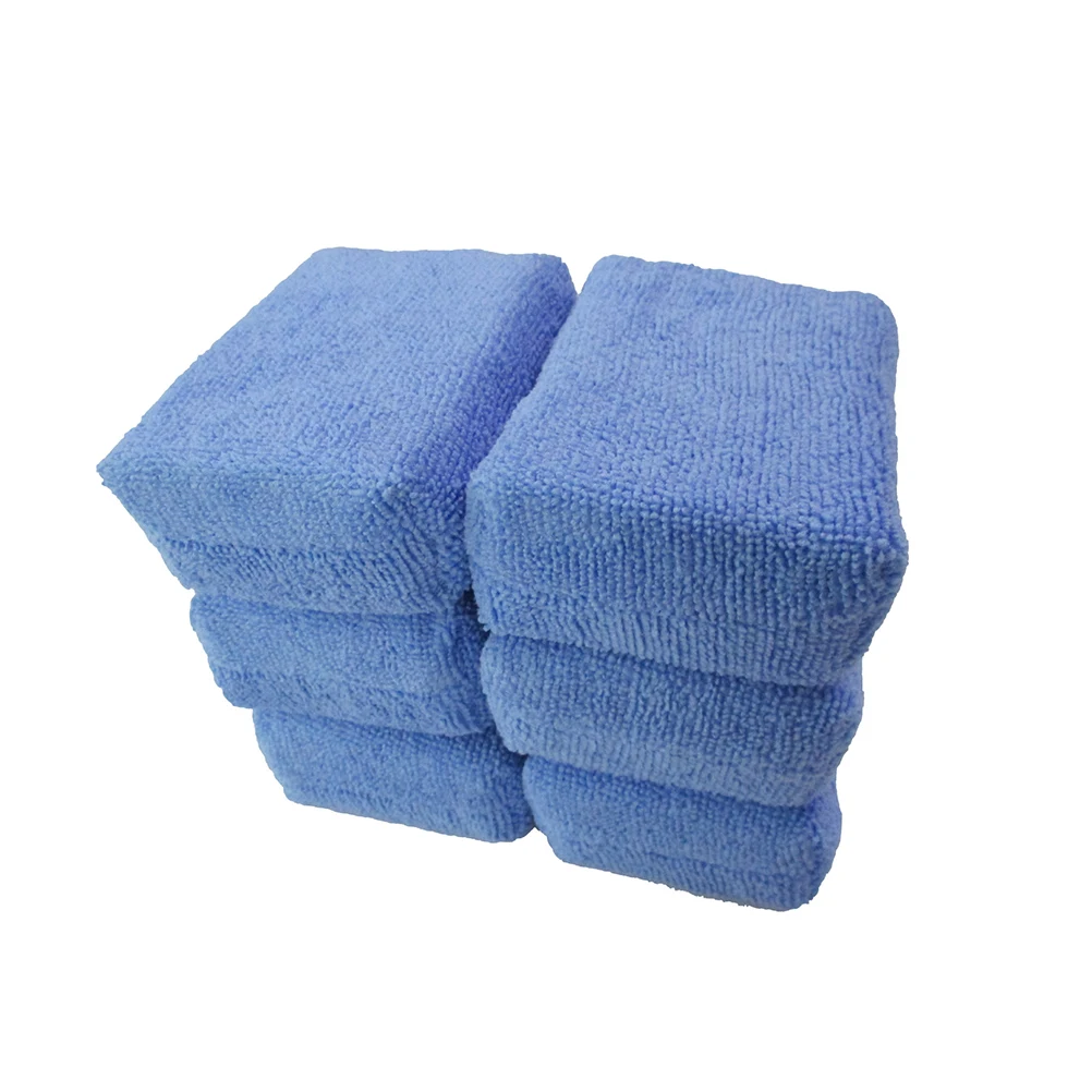 

8 Pcs Car Wash Sponge Scratch Free Towels Super Absorbent Lint Free Drying Cloth Microfiber Cleaning Tools Dust Grabbing Safe
