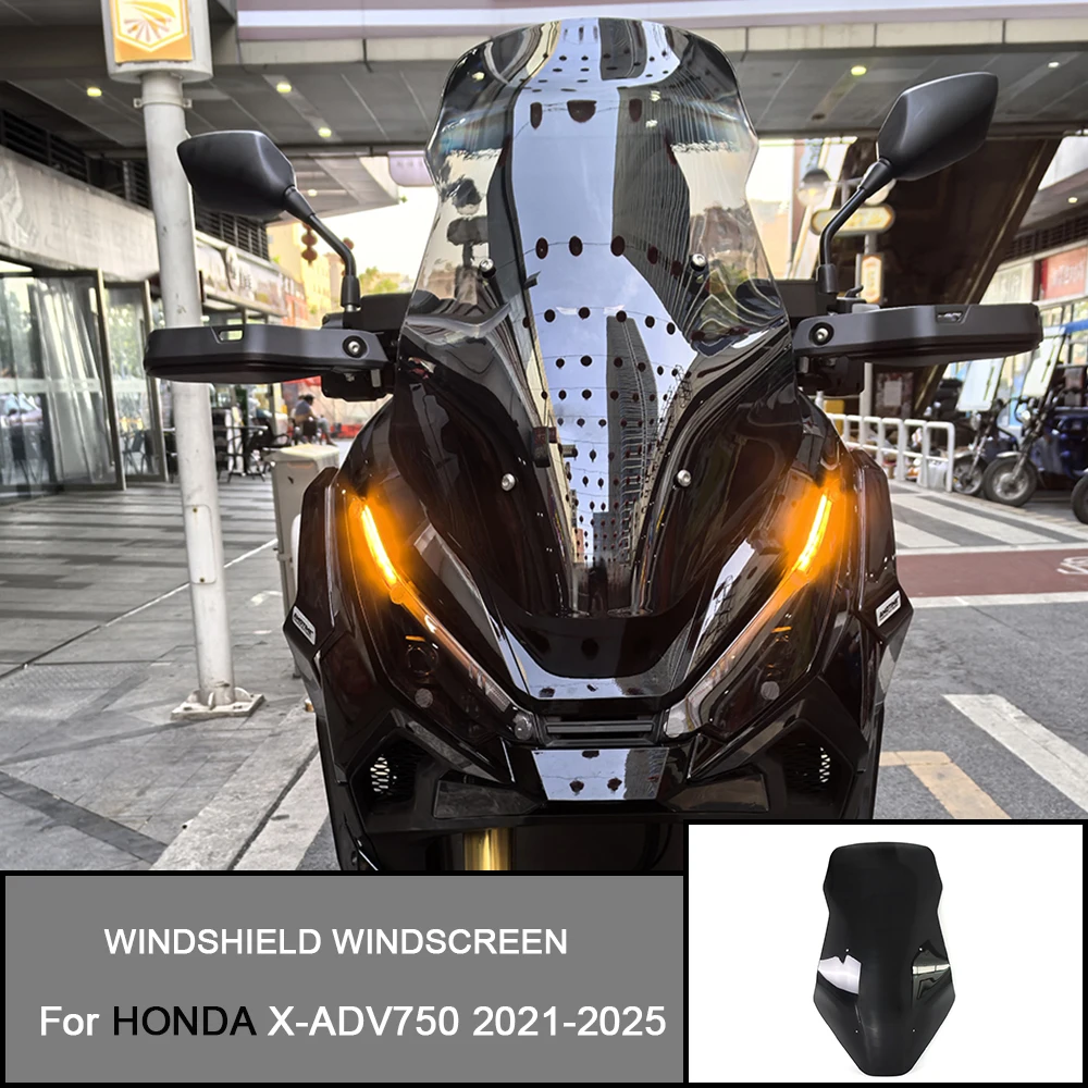 Für HONDA X-ADV 750 XADV 750 2021-2025 2024 2023 2022 2021 Visier Windabweiser Motorrad Windschutzscheibe Windschutz Windabweiser