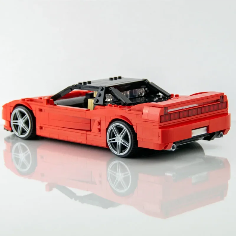 Supercar Assembly Building Blocks para crianças, MOC-93304, NSX 1990, Splicing Model, 1266 Peças, Aniversário Custom Toy Gift