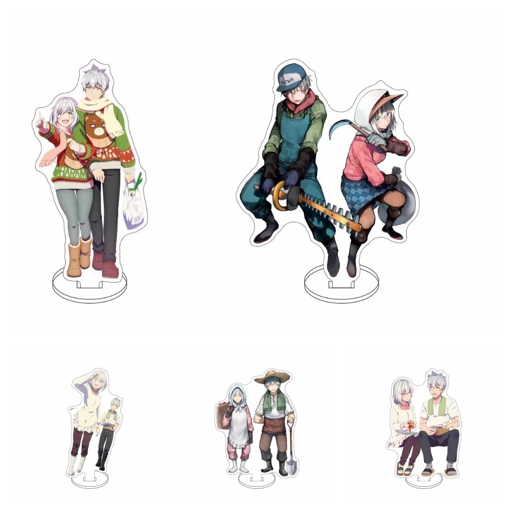 hotAnime Grandpa and Grandma  return to youth Acrylic Stand Model Cosplay Characters Ornament Accessories Goods Collection Gifts