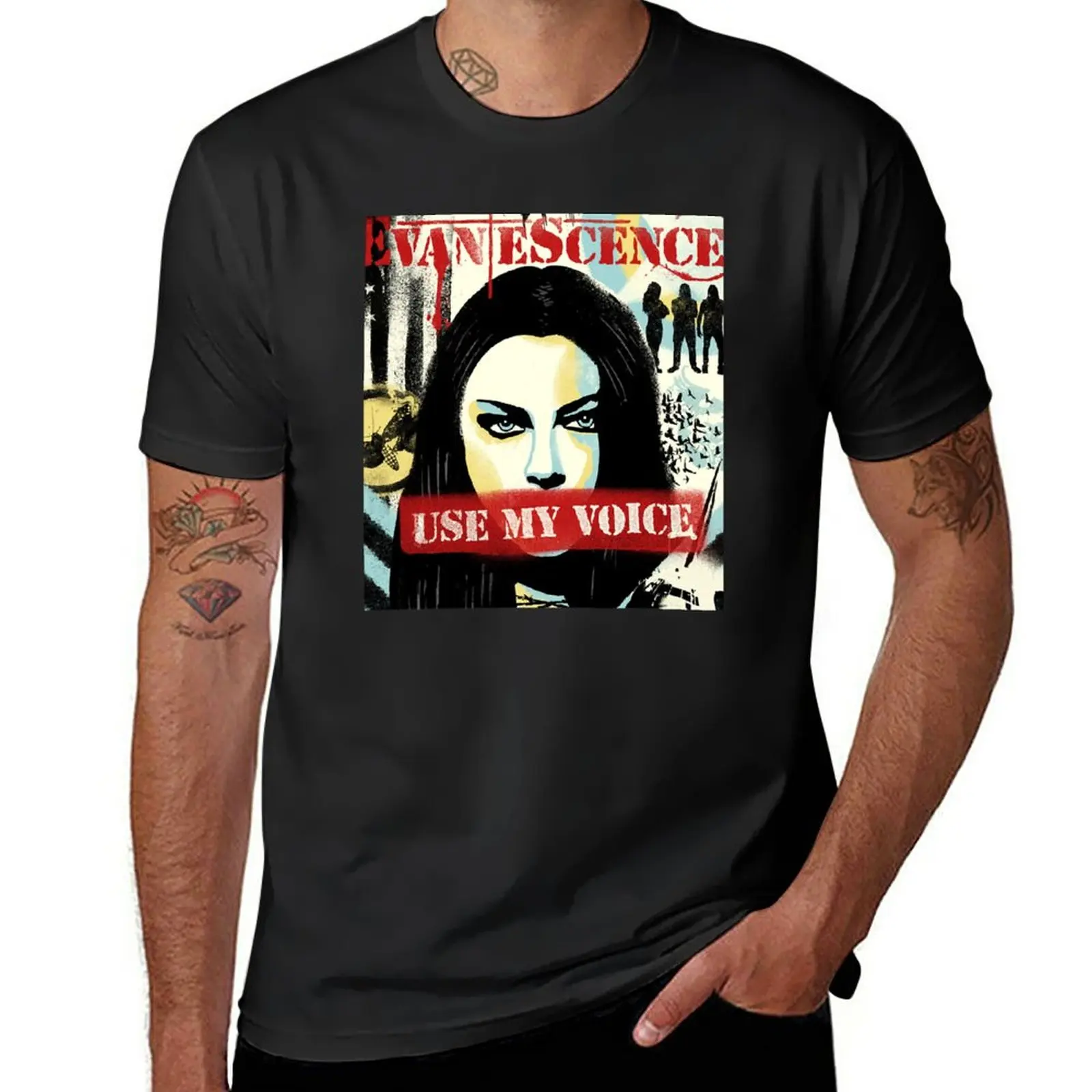 

New Birthday Gift Evanescence T-Shirt black t shirt anime oversized t shirt graphics t shirt mens t shirts