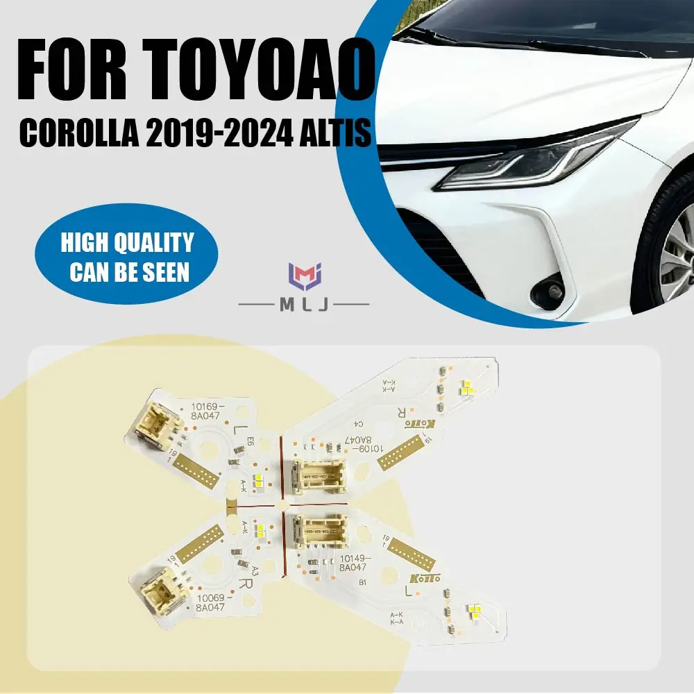 

NEW OE 10109-8A047 10169-8A047 For Toyota Corolla 2019-2024 ALTIS Angel Eye Module Daytime Running Light Light Chip DRL Board