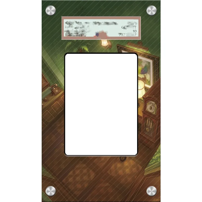 Art Display for Pokemon AZs Rest Card PTCG Keychain Anime Game Collectibles Anime Merchandise Acrylic Protective Case Toys Gif