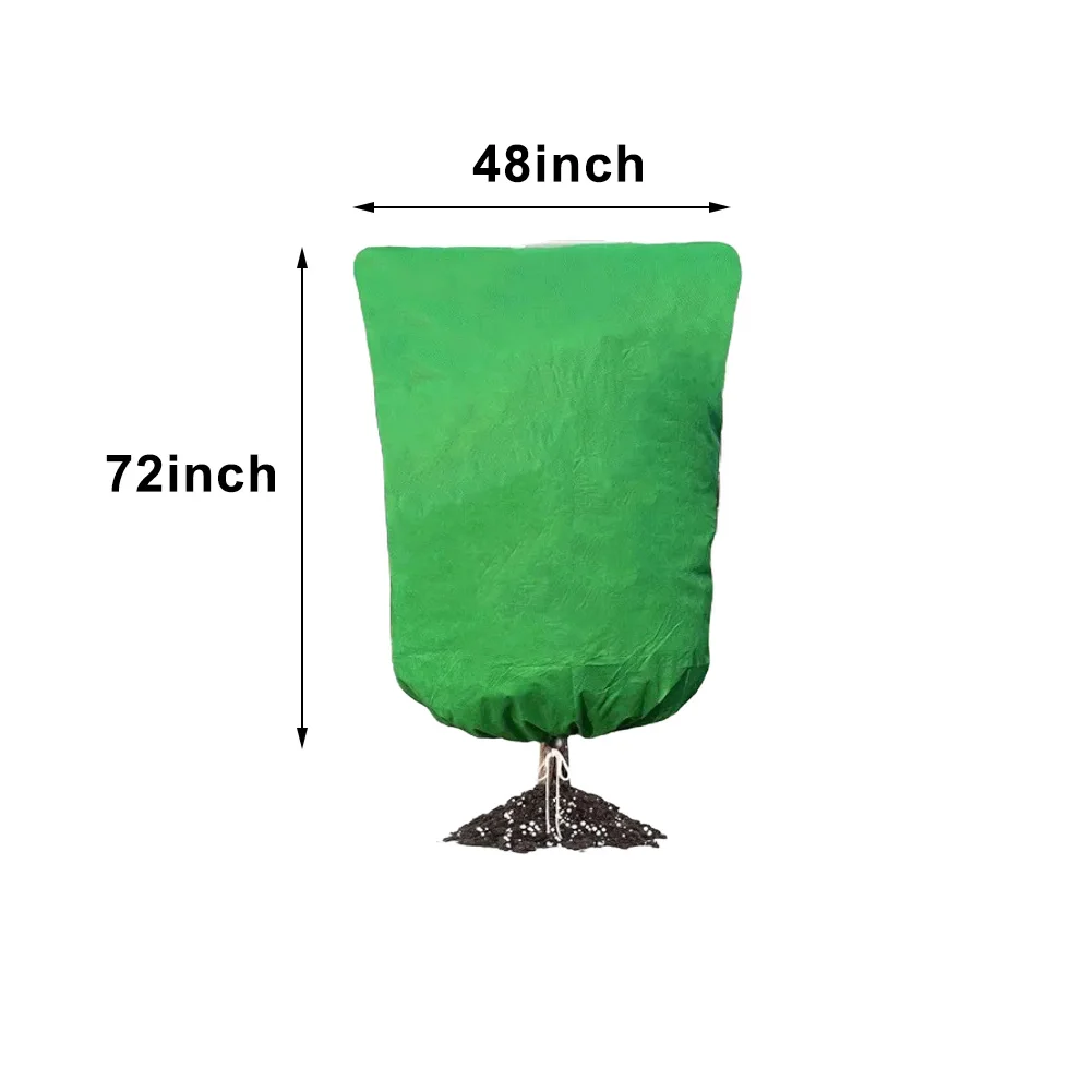 Plant Winter Frost Guard Cover for Outdoor Gardens Providing Insulation and Protection Against Frost and Cold Weather