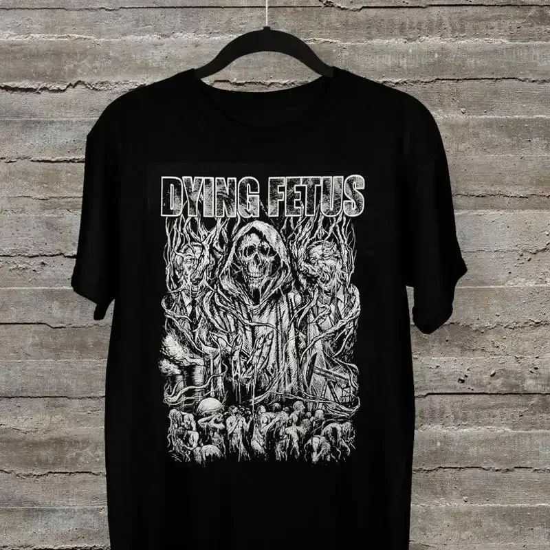 Dying Fetus Band Men'S Old School T Shirt Full Size S 5Xl
