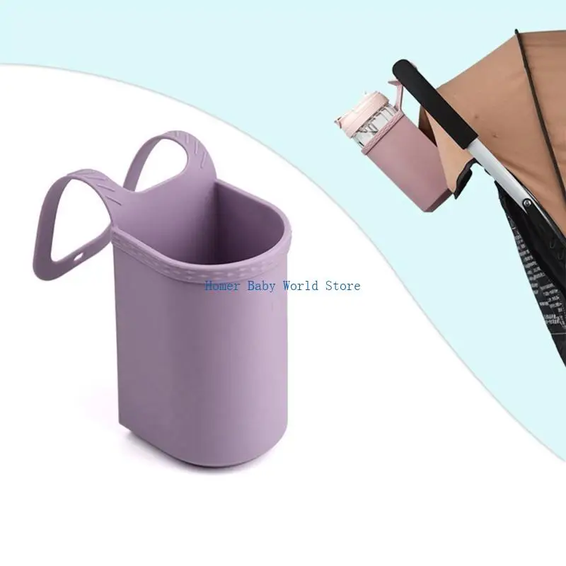 B2QD ポータブルベビーカーオーガナイザーラックユニバーサルベビーカーカップホルダー車椅子キャンプチェアバイクバスルームキッチン用