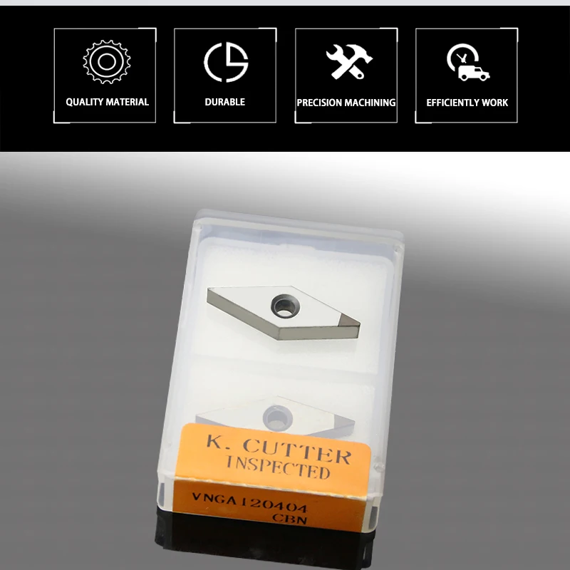 1pc CBN Diamond lathe cutter Single face CNC blade insert Boron Nitride CCGT06 DCGT07 VBGT11/16 TCMT11 TPGH09 turning tool