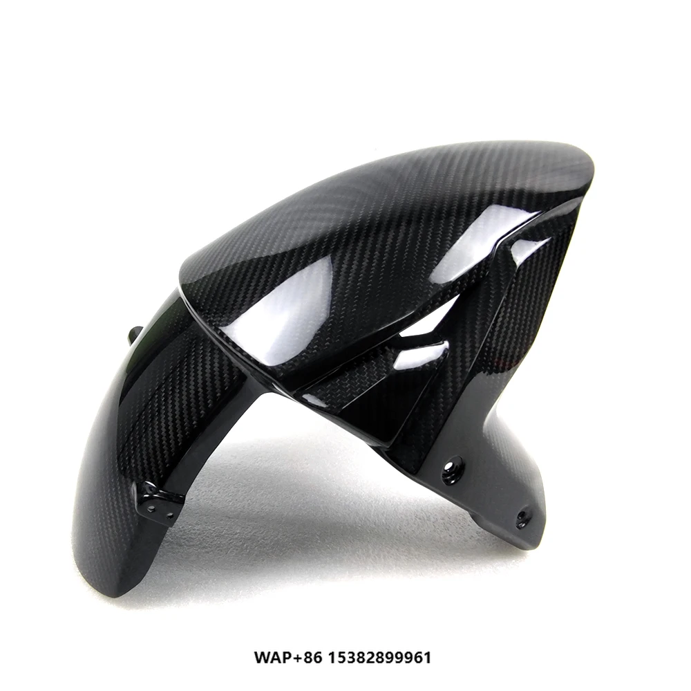 For  H2/H2R 2015+ SX ZX6R Z800 Z1000 Carbon Fiber Motorcycle Front Fender Mudguard Modified Accessories Parts Fairing