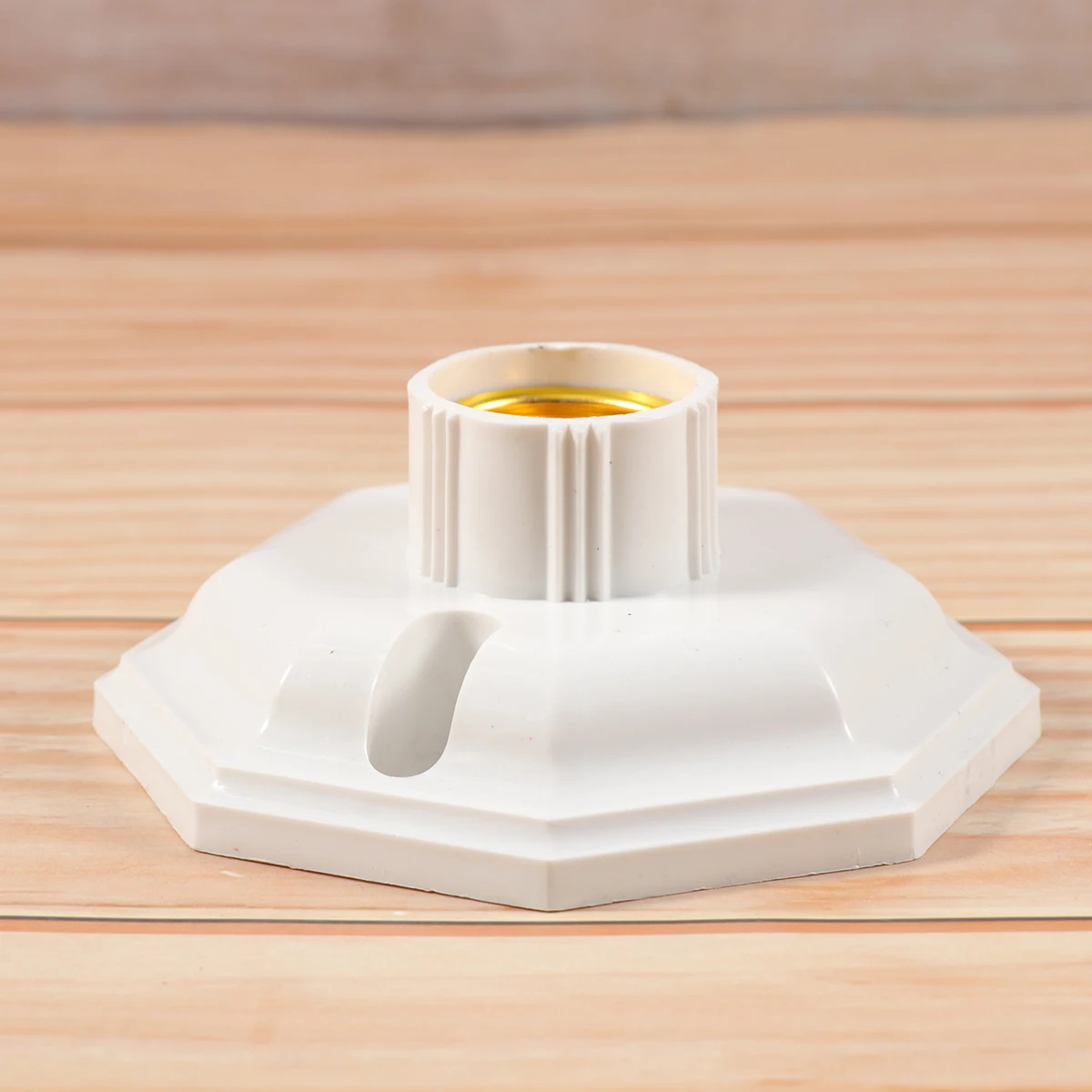 

2pcs E27 Screw Lamp Holder Octagon Light Base 250V 6A For Hallway Living Room Restaurant Lighting Fixture Adapter Socket