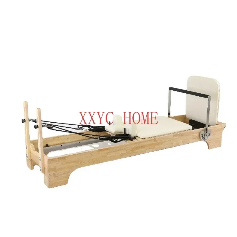 

Body Building Gym Home Fitness Equipment custom exercises Oak wooden white