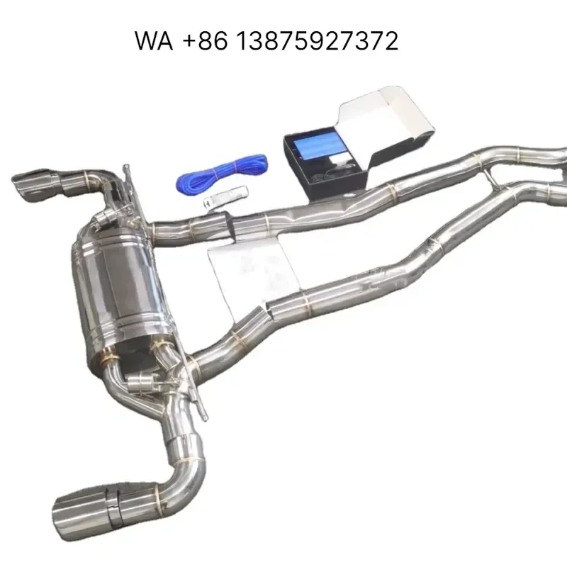 Custom Carbon Fiber Tip Exhaust for Supra A90 B58 3.0T 2019+