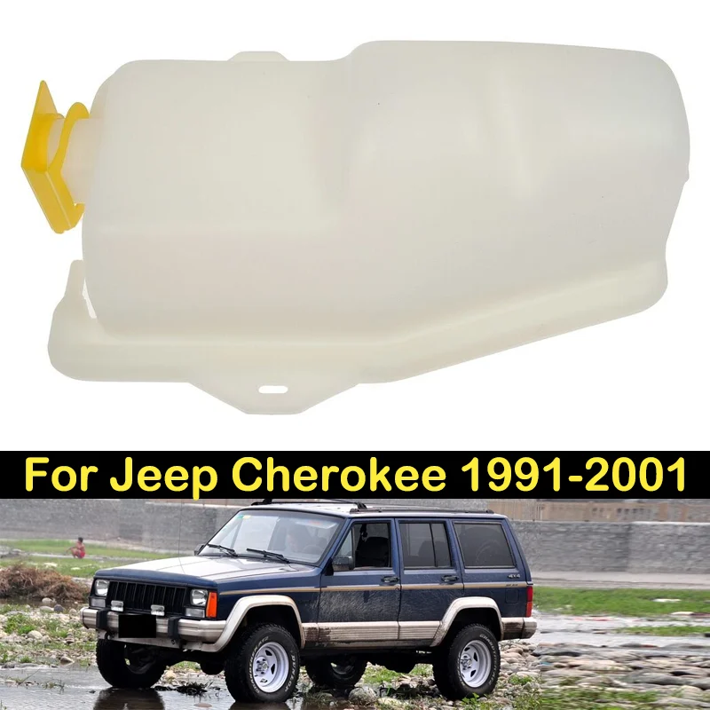 

DECHO For Jeep Cherokee 1991-2001 Assistant water tank Car Engine Coolant Recovery Reservoir tank