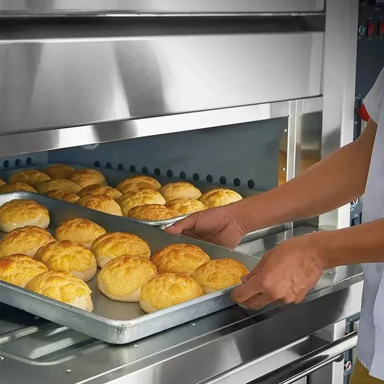 Double Deck Commercial Baking Oven Multifunctional Oven for Pizza, Bread and Cake