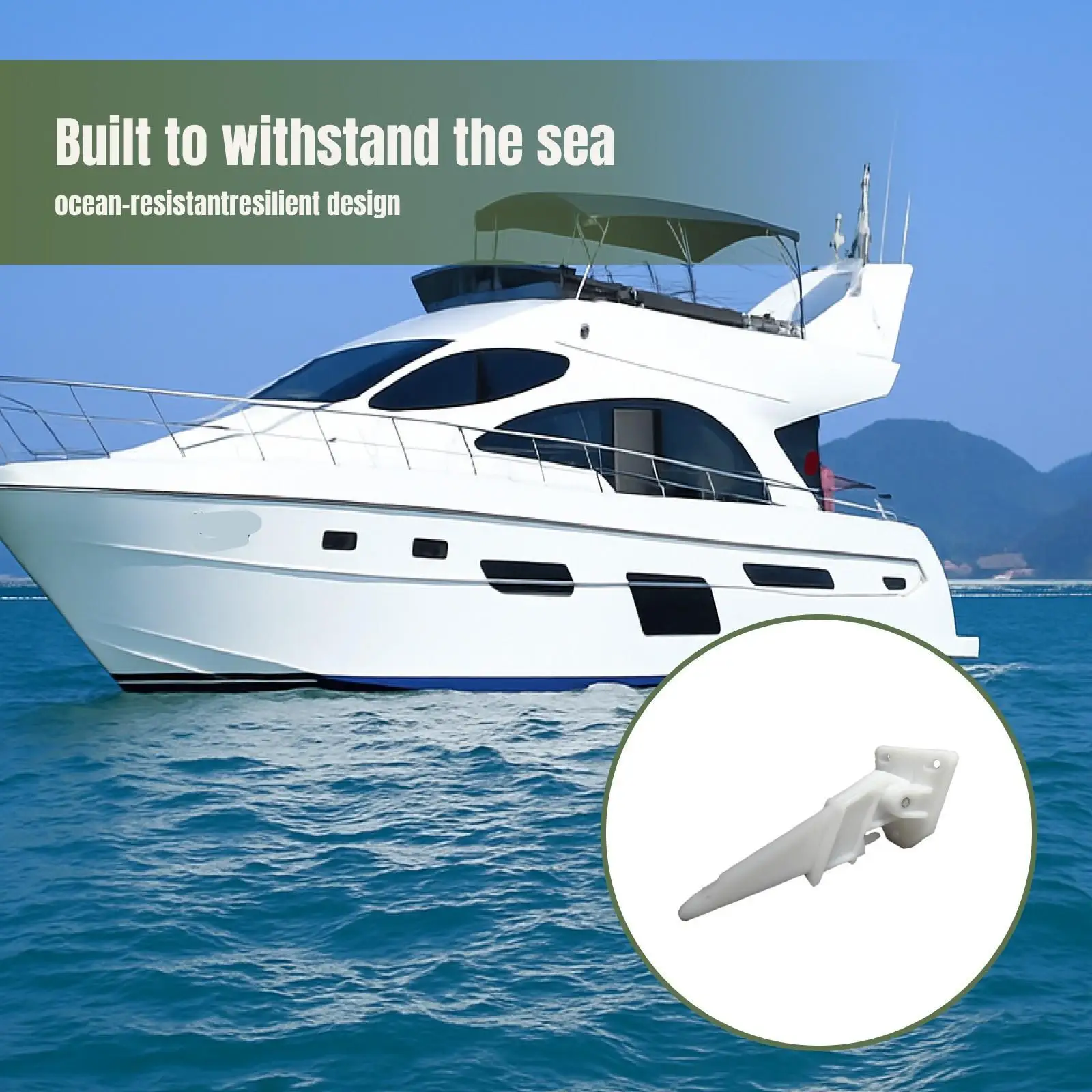 เกจวัดความเร็วเรือ แบบก้านโยก 80 ไมล์ต่อชั่วโมง ใหม่