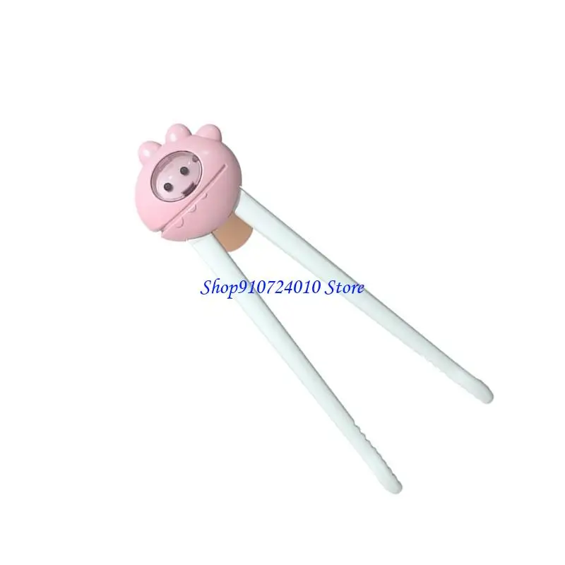 عيدان تدريب ملونة 77HD للأطفال بمقبض مريح ABS لعمر 3 سنوات فما فوق