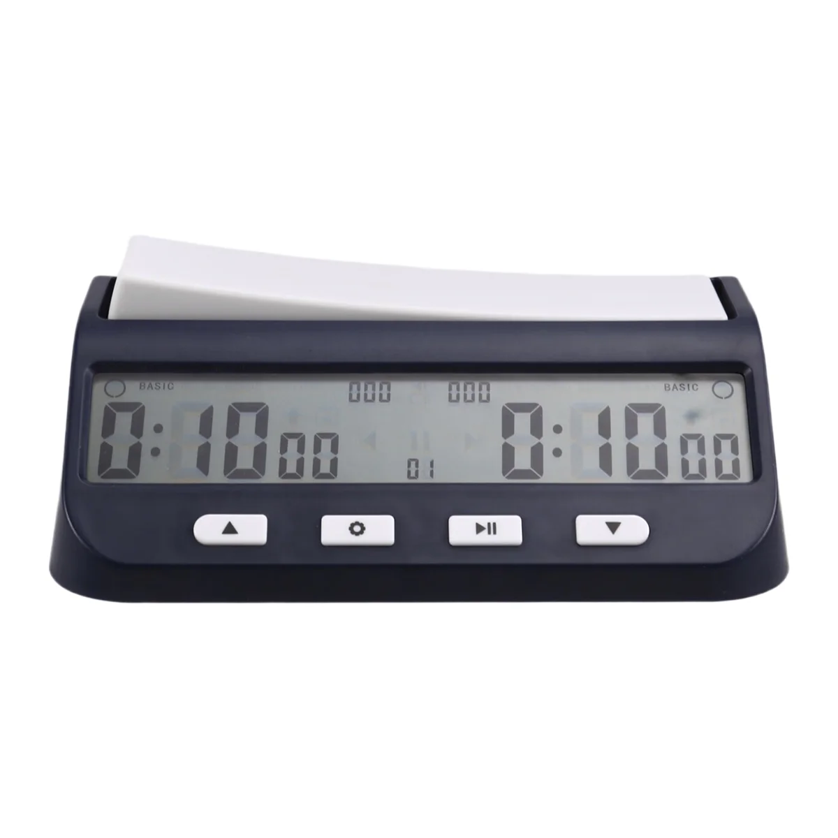 ABNJ YS9901 Mehrzweck-tragbare professionelle Schachuhr, digitaler Schach-Timer, Spiel-Timer