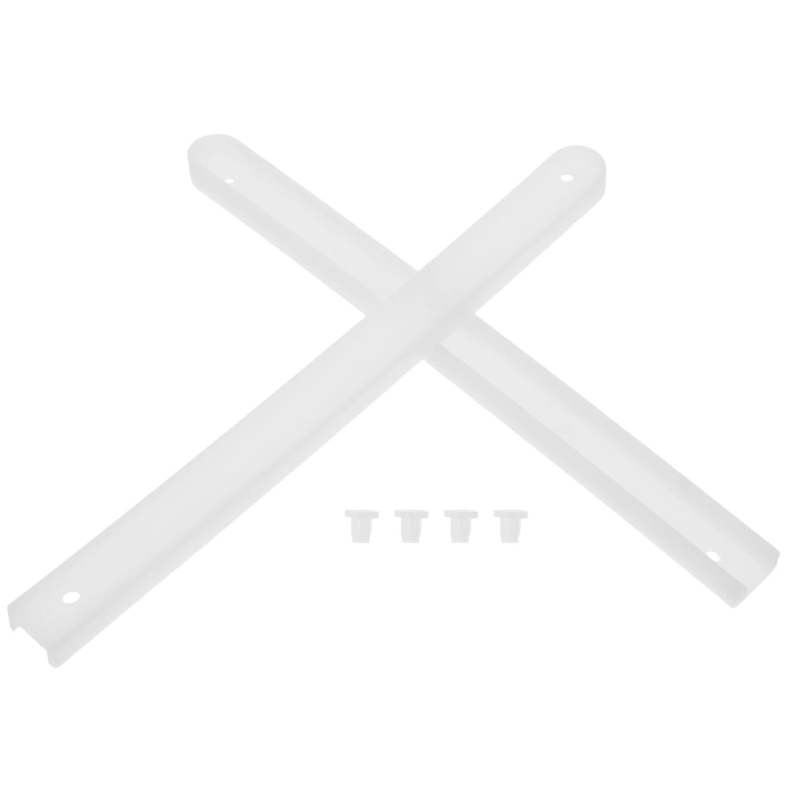 

1set Heavy Duty Plastic Drawer Slides Full Extension Smooth Operation White Cabinet Wardrobe Replacement Parts Furniture Glides