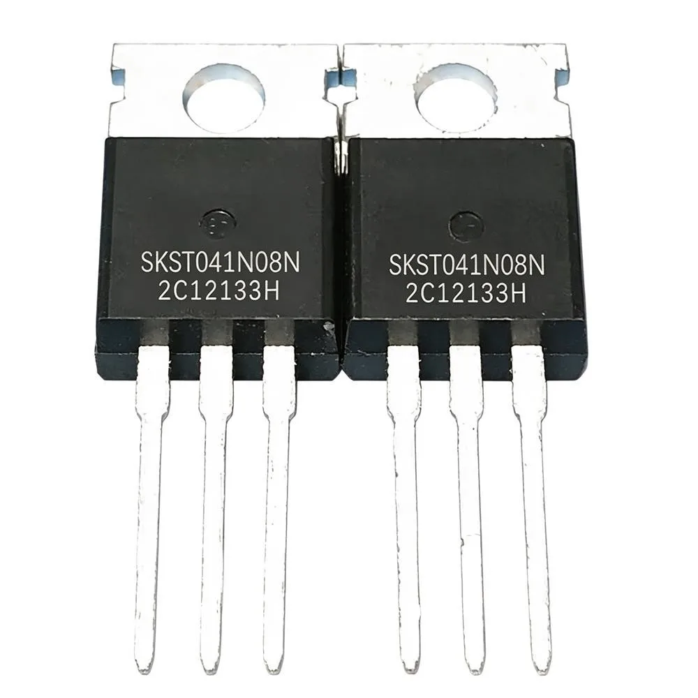 5PCS BUZ110S 55V 80A SKST041N08N 120A/85V MDF7N60 BUK455-600B CS150N03A8 30V 150A TIP116 80V 2A