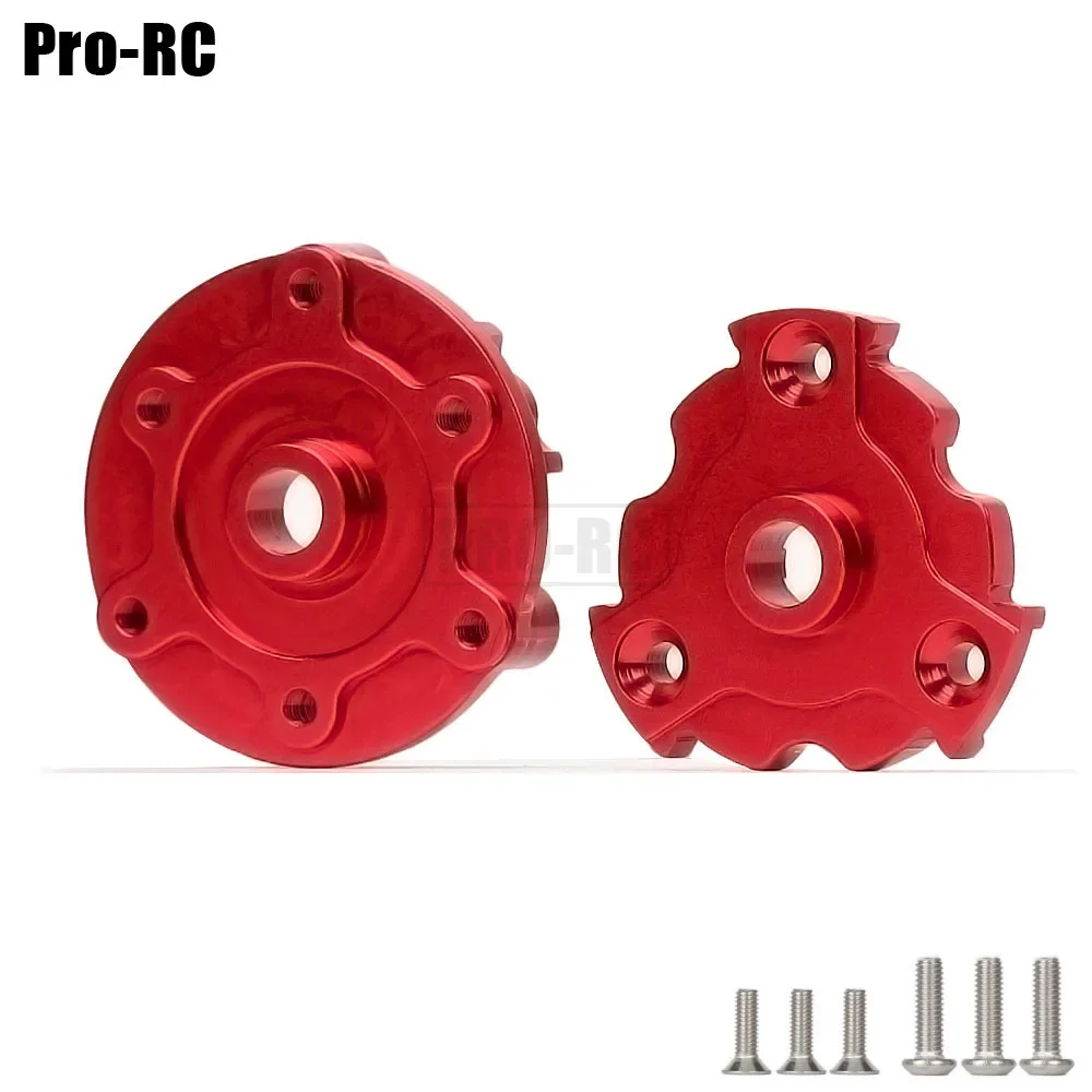 1Set #7793x Aluminum Alloy Crush Drive Hub Upgrade & #6449 Spur Gear 50T for RC 1/10 Traxxas MAXX E-Revo VXL 2.0 1/5 X-Maxx 8S