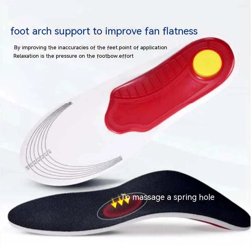 Orthotic Shoe Pads Man Sneaker Inner Soles for Flat Feet Running Insoles Plantar Arch Sole Cushion Women X Leg Corrected Inserts