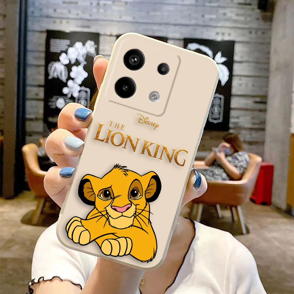 The Lion k-King Hakuna Matata Cover Phone Case For Xiaomi Redmi NOTE 13 12 12S 11 11T 11S 10 10T 10S 9 8 7 PRO PLUS Case Funda