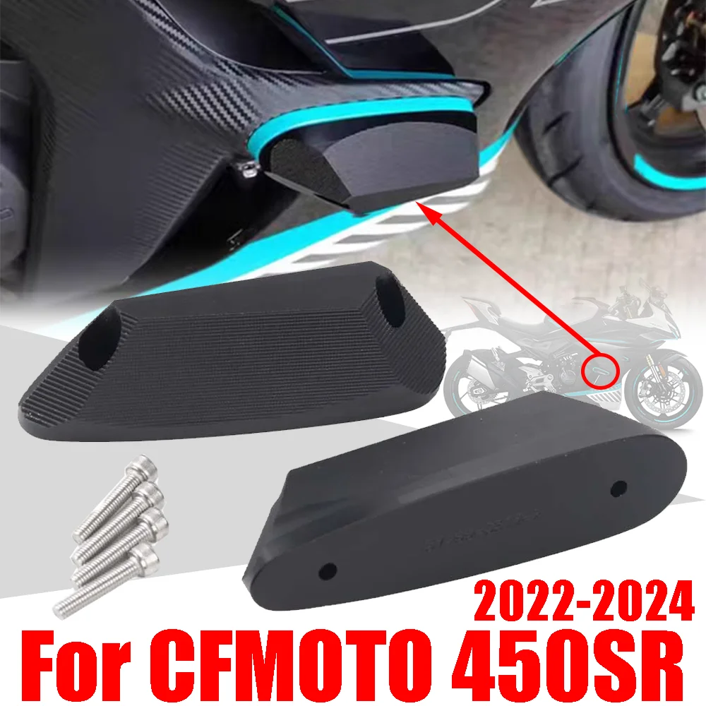 

For CFMOTO CF MOTO SR 450 SR 450SR SR450 2022 2023 Accessories Engine Crash Pads Frame Slider Protector Fairing Guard Protection