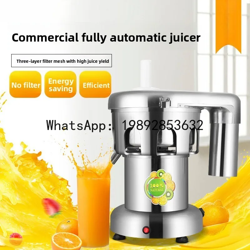 JX  Juicer Multi-Functional Pulp and Juice Separator Fruit and Vegetable Juicer Stainless Steel Beverage Machine Equipment