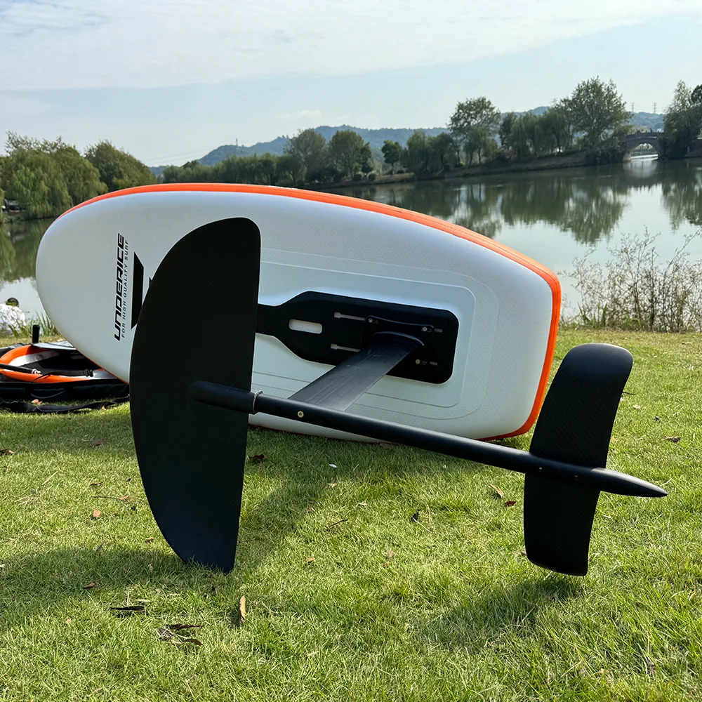 

3K Carbon Fiber Surfboard Hydrofoil Water Skiing Helps Inflatable Hydrofoil Board Standing Surf Kite Unpowered Propulsion