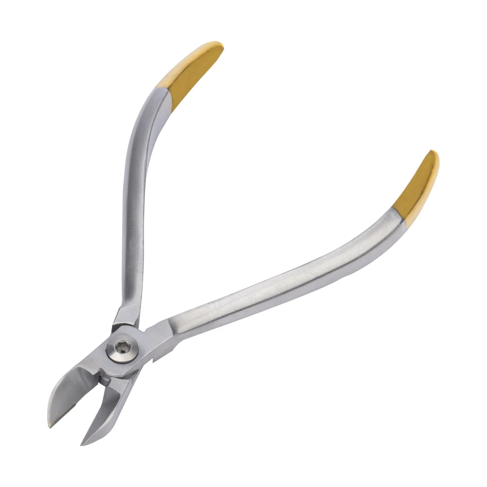 كماشة تقويم الأسنان نهاية البعيدة القاطع ذو طيات استخراج الأسنان Rongeur TC رئيس طبيب الأسنان جراحة أداة المنتج أداة