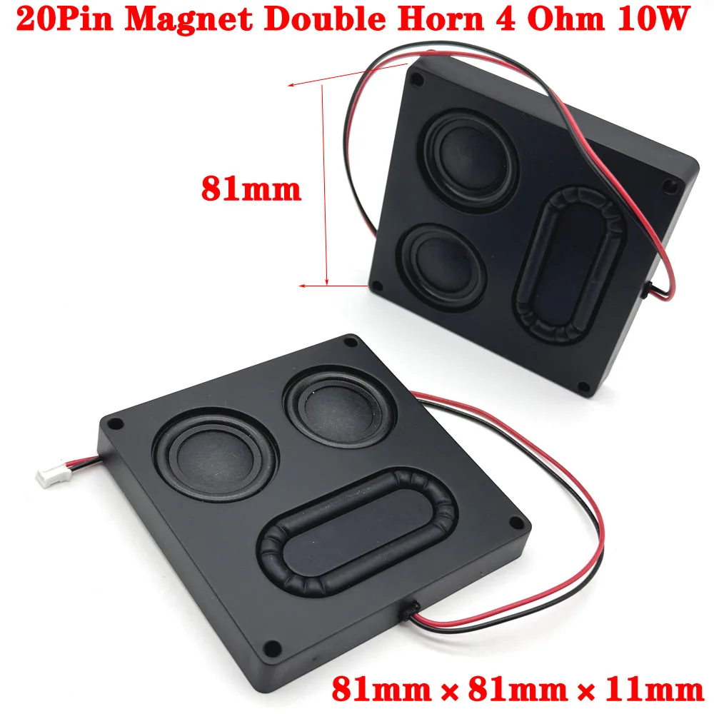 

Magnetic attraction External Sound Desk Computer Sound Surround Mini USB Speaker Set DIY Desktop Speakers Set 4 Ohm 10W