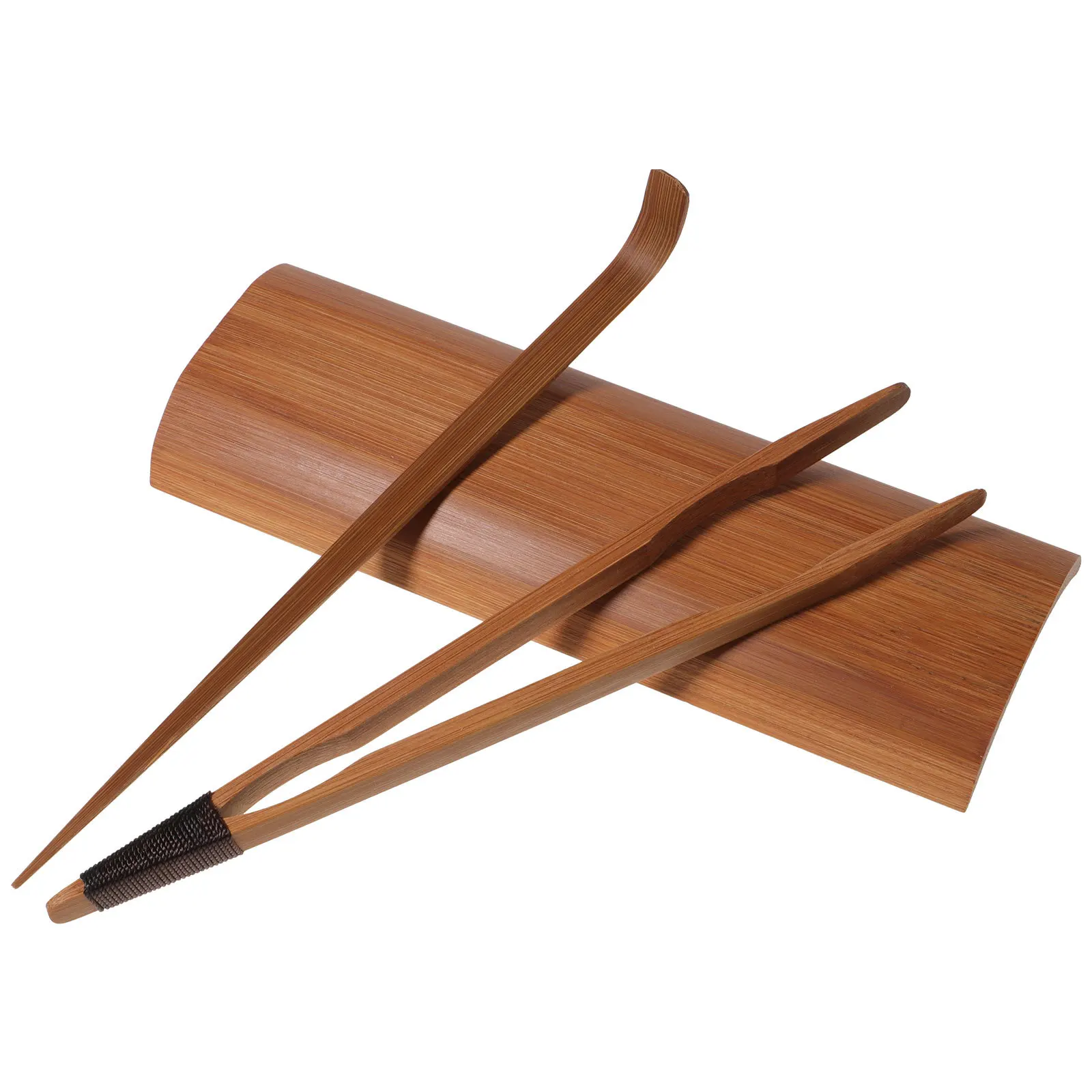 

1 set Ceremony Set Bamboo Accessories for Kung Fu Tea Lovers with Scoop Spoon Tools Matcha Utensils Tea Gadgets