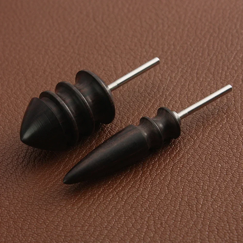 Leather Edge Polishing Machine Bit, Leather Burnisher Tool, borda de couro elétrico, DIY Craft Tools, cabeça de sândalo, 1Pc