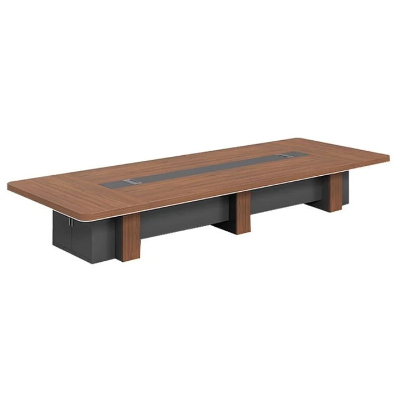 

Meeting room thickened large training combination desk