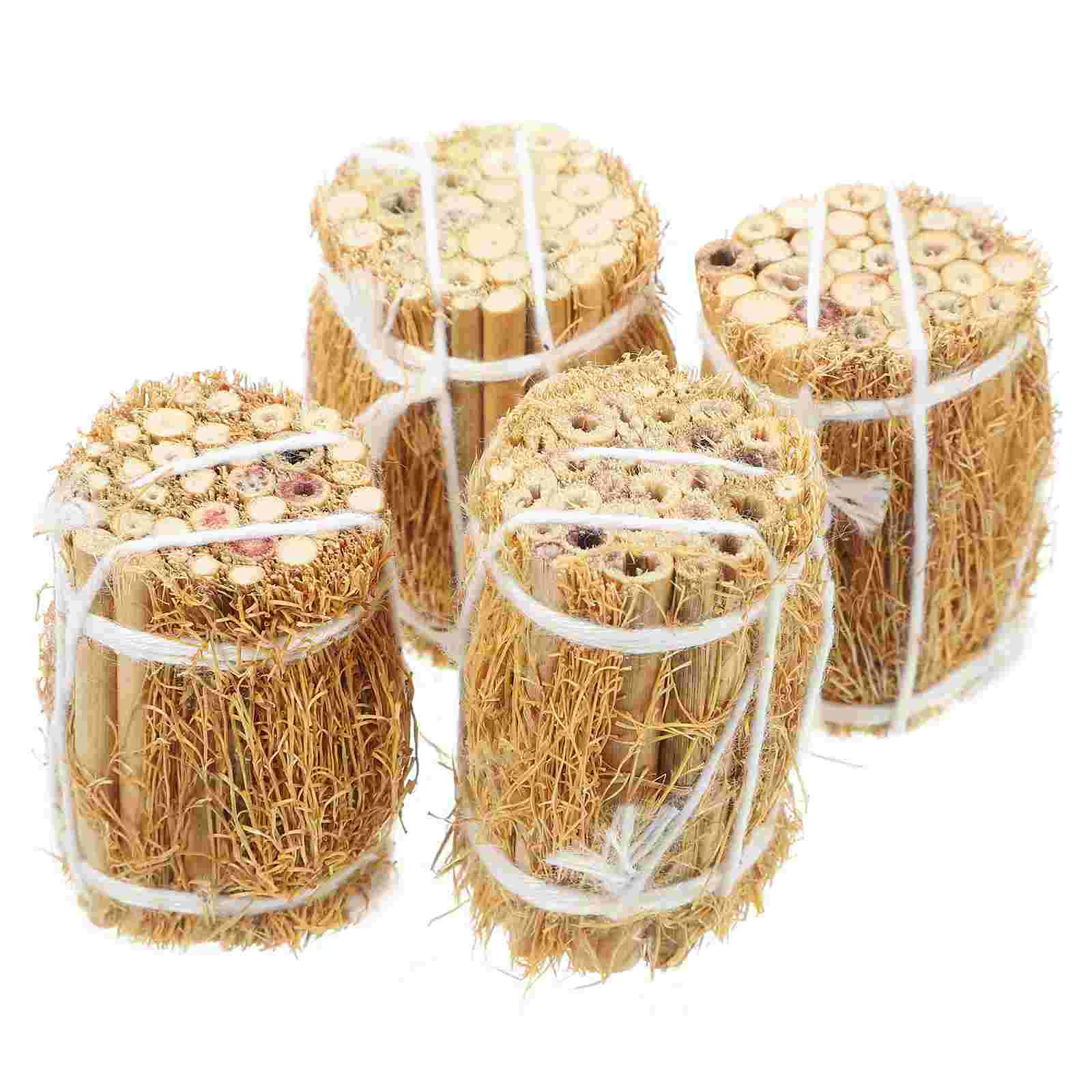 Fake Haystack Decor House Straw Bag Furniture Ornament Wood Decoration